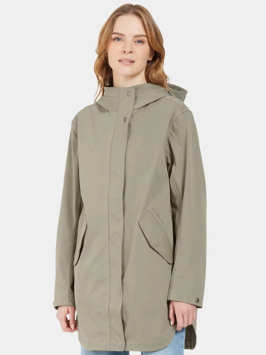 Clearance Didriksons Naomi Parka Mistel Green