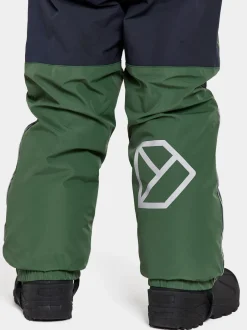 Online Didriksons Narvi Kids' Pants Pine Green