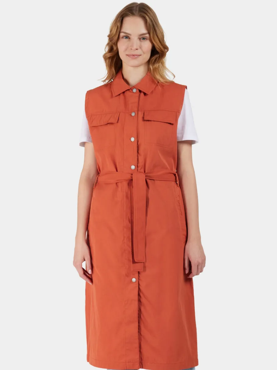 Best Didriksons Nellie Vest Brique red