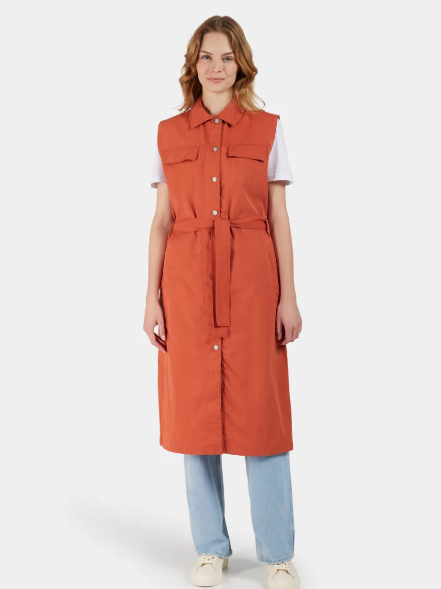 Best Didriksons Nellie Vest Brique red