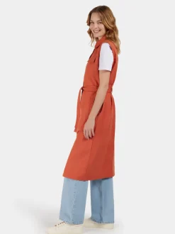 Best Didriksons Nellie Vest Brique red