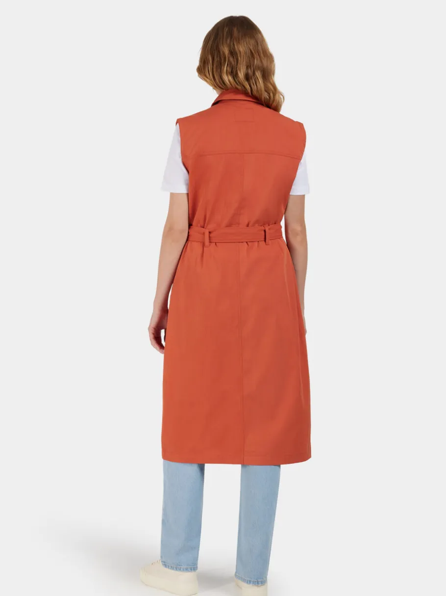 Best Didriksons Nellie Vest Brique red