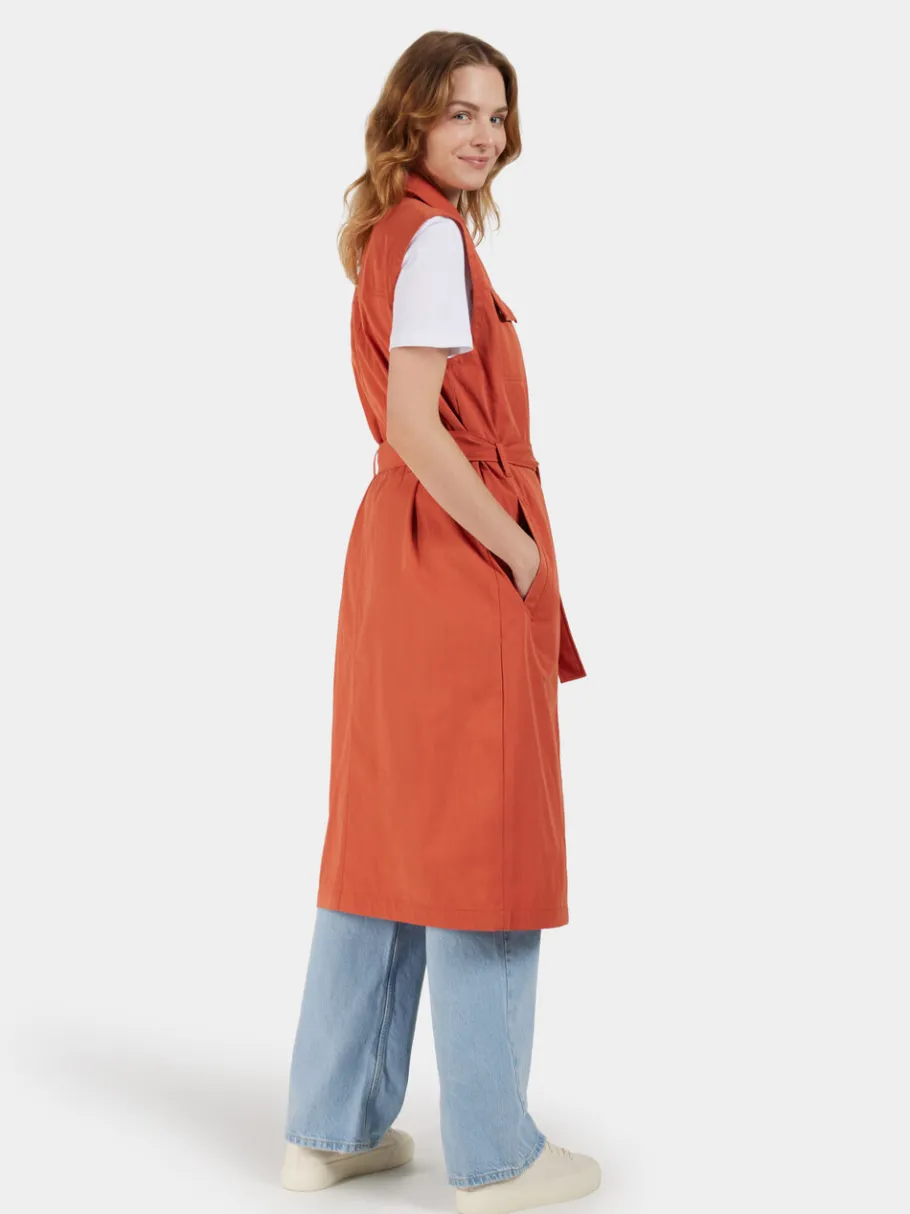 Best Didriksons Nellie Vest Brique red