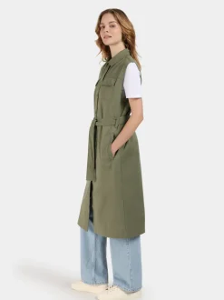 Best Didriksons Nellie Vest Dusty Olive
