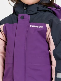 Sale Didriksons Neptun Kids' Coverall Royal Purple
