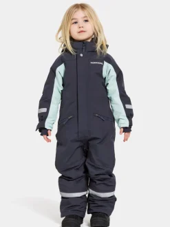 Online Didriksons Neptun Kids' Coverall Navy