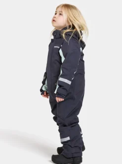 Online Didriksons Neptun Kids' Coverall Navy