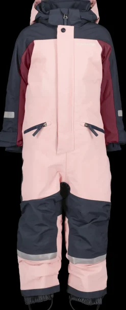 New Didriksons Neptun Kids' Coverall Dusty pink