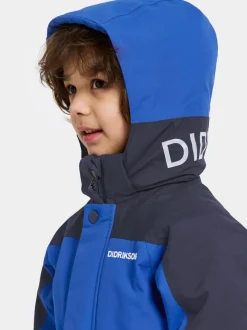 Didriksons Neptun Kids' Coverall Caribbean blue