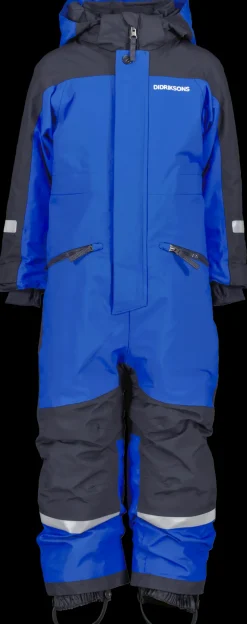 Didriksons Neptun Kids' Coverall Caribbean blue