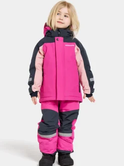 Discount Didriksons Neptun Kids' Jacket Plastic Pink