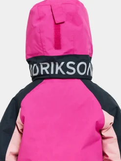 Discount Didriksons Neptun Kids' Jacket Plastic Pink