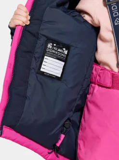 Discount Didriksons Neptun Kids' Jacket Plastic Pink