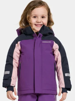New Didriksons Neptun Kids' Jacket Royal Purple