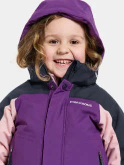New Didriksons Neptun Kids' Jacket Royal Purple