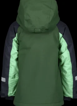 Outlet Didriksons Neptun Kids' Jacket Pine Green