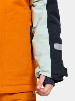 Outlet Didriksons Neptun Kids' Jacket Orange Jam