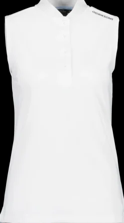 Best Didriksons Nikki Sleeveless Polo Snow white