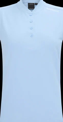 Sale Didriksons Nikki Sleeveless Polo Sea Blue