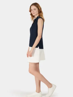 Outlet Didriksons Nikki Sleeveless Polo Dark Night Blue
