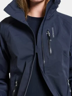 Clearance Didriksons Njord Jacket Dark Night Blue