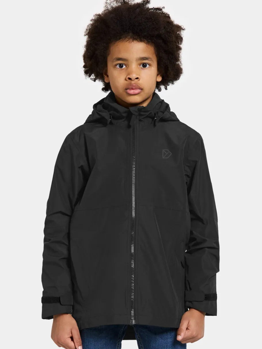 Hot Didriksons Piko Kids Jacket Black