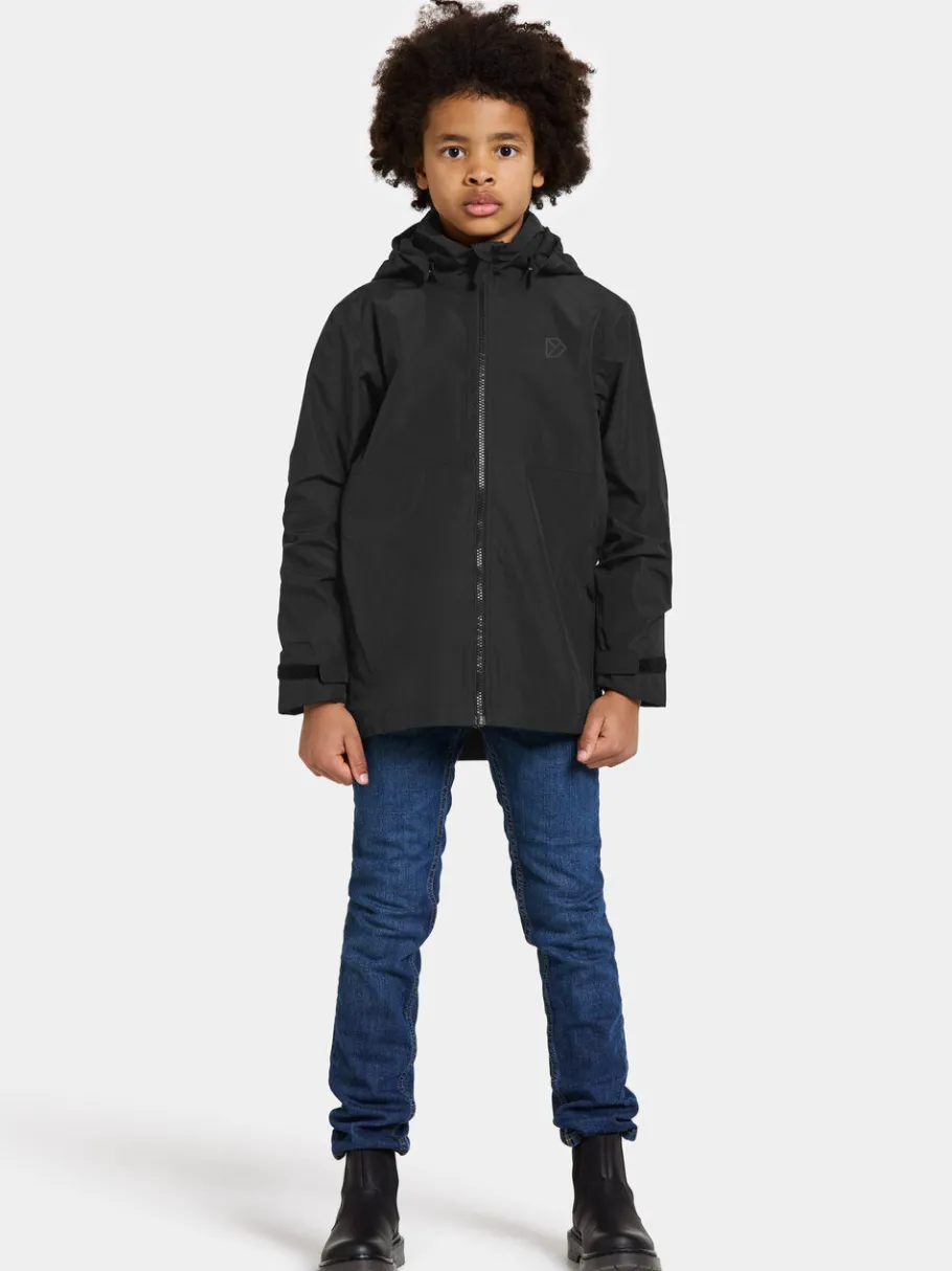 Hot Didriksons Piko Kids Jacket Black