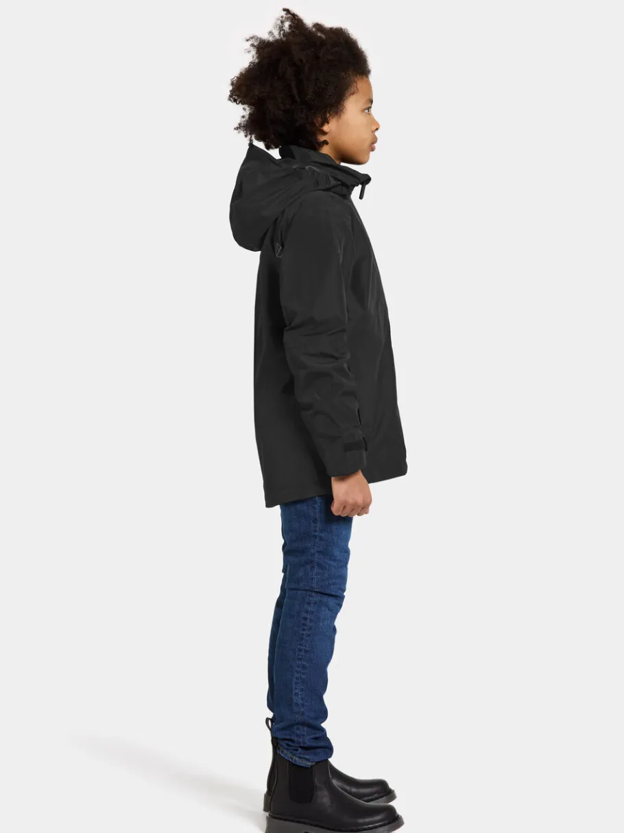 Hot Didriksons Piko Kids Jacket Black