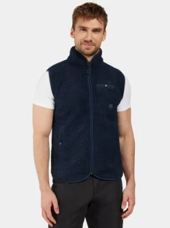 Online Didriksons Pollux Vest Dark Night Blue