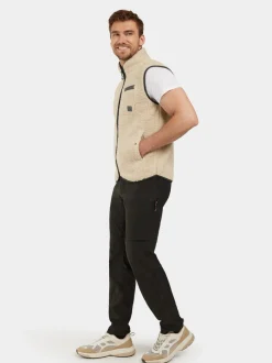 Outlet Didriksons Pollux Vest Clay Beige