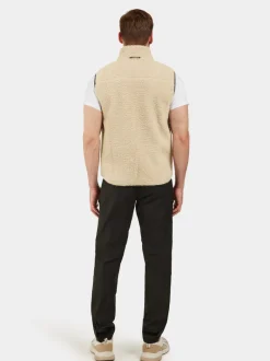 Outlet Didriksons Pollux Vest Clay Beige