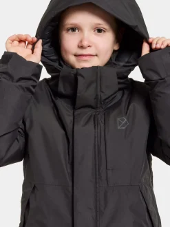Sale Didriksons Porfyr Kids' Parka Black