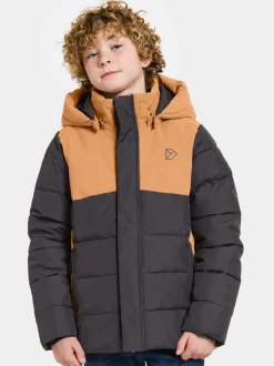 Best Didriksons Ryolit Kids' Jacket Almond Brown