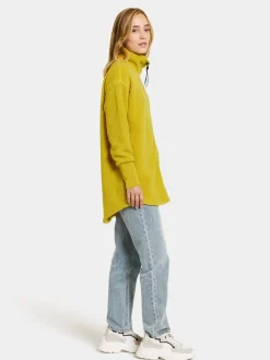 Hot Didriksons Sally Full-Zip Yellow Bloom