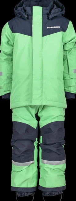 Online Didriksons Skare Kids' Set Dusty Lime