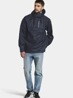 Online Didriksons Slaghöken Unisex Anorak Galon® Dark Night Blue