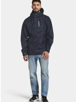 Online Didriksons Slaghöken Unisex Anorak Galon® Dark Night Blue