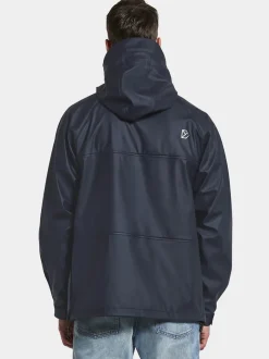 Online Didriksons Slaghöken Unisex Anorak Galon® Dark Night Blue
