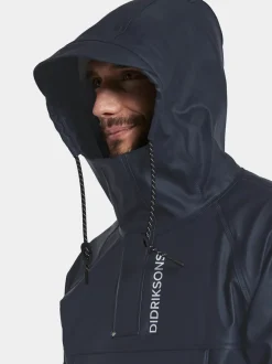 Online Didriksons Slaghöken Unisex Anorak Galon® Dark Night Blue
