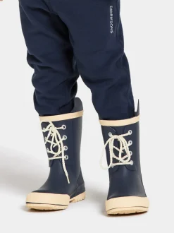 Clearance Didriksons Splashman Kid's Boots Navy