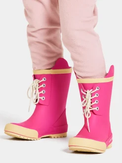Best Didriksons Splashman Kid's Boots Plastic Pink