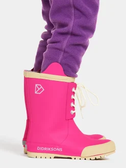 Best Didriksons Splashman Kid's Boots Plastic Pink