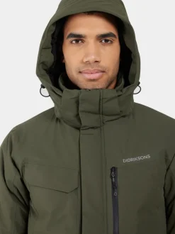 Outlet Didriksons Stefan Jacket Deep Green