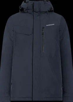 Clearance Didriksons Stefan Jacket Dark Night Blue