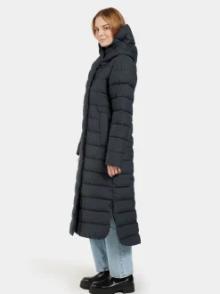 Sale Didriksons Stella Parka Long Dark Night Blue