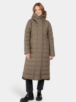 Didriksons Stella Parka Long Walnut