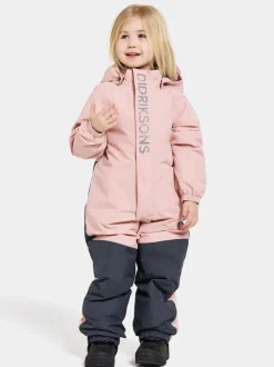 Outlet Didriksons Talvi Kids' Coverall Dusty pink