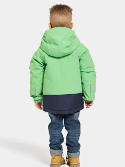 Clearance Didriksons Talvi Kids' Jacket Dusty Lime