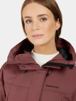 Outlet Didriksons Thelma Parka Old rust