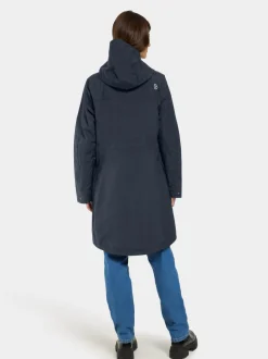 Outlet Didriksons Thelma Parka Dark Night Blue